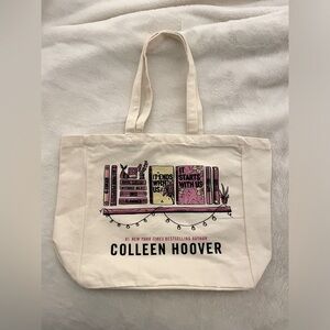 NWT - Colleen Hoover/It Ends With Us Tote Bag